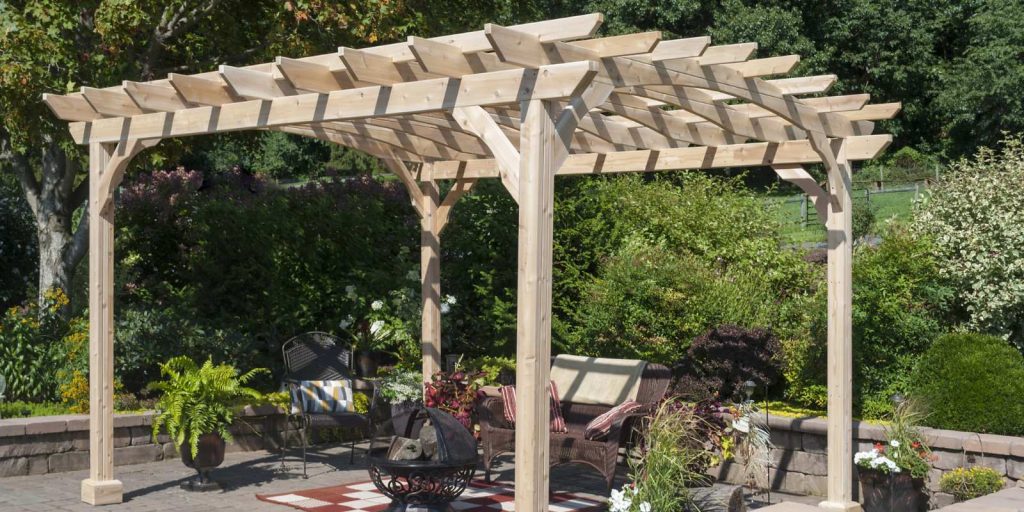 Simple Timber Pergolas