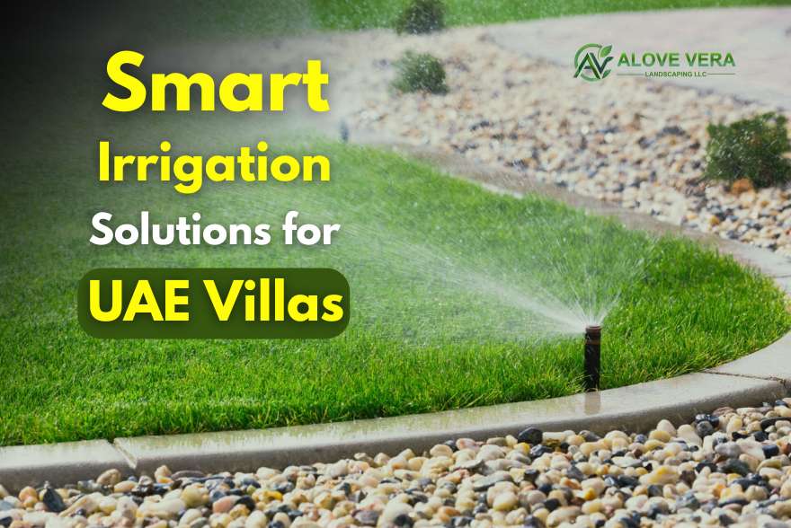 featuring sprinkle irrigation system in a villa