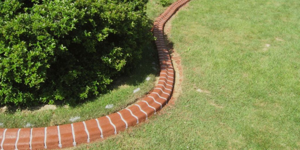 Colored Concrete Curbing