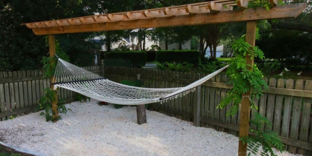 Hammock in the garden