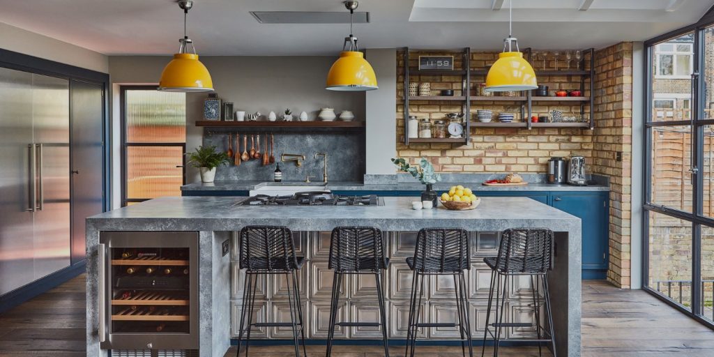 Industrial Open Kitchen Ideas