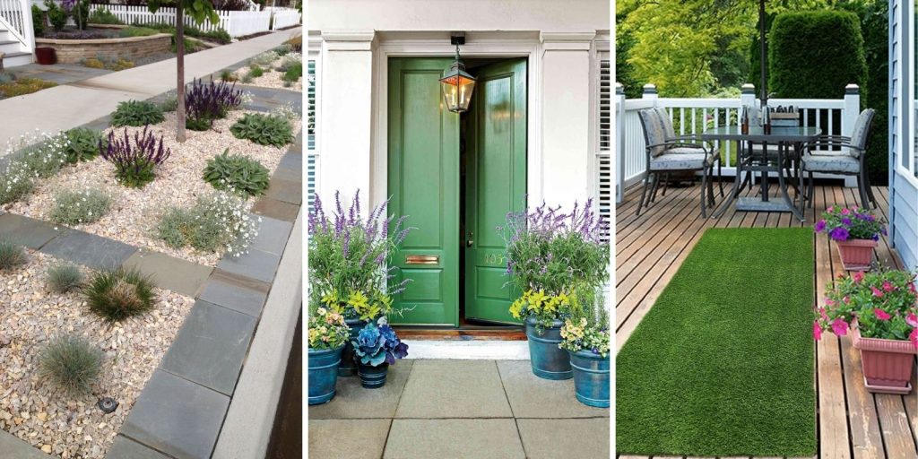 Low Maintenance Porch Landscaping Ideas 2