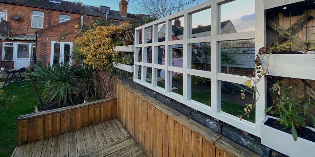 Mirror Panels on Fences