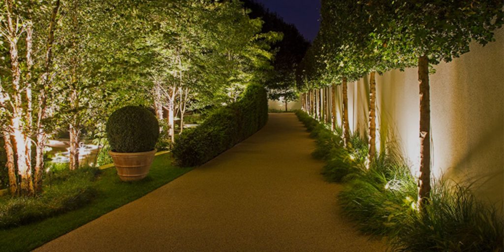 Pathway Lighting to Inviting Entrance