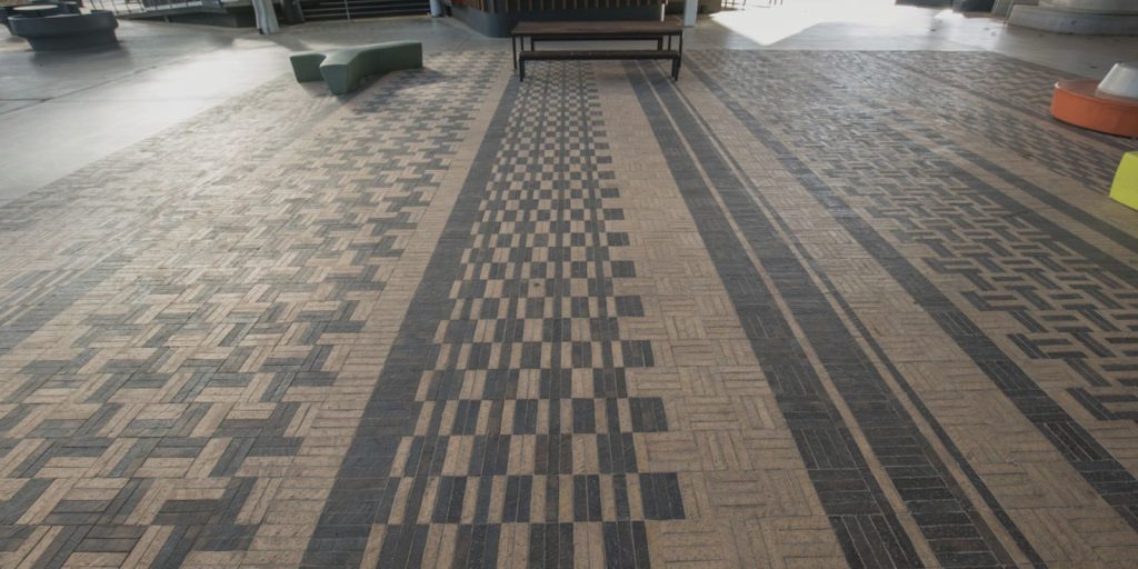 Patterned Paving Tiles