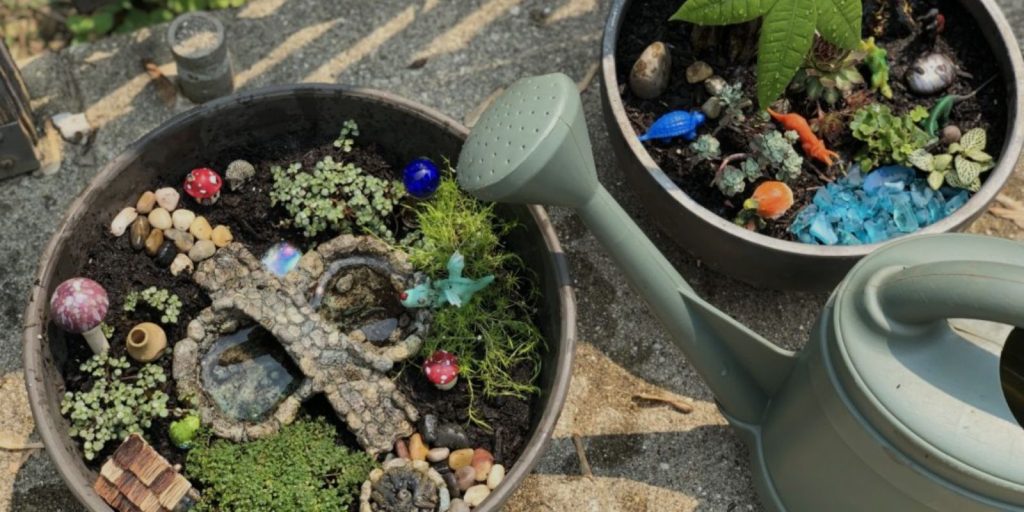 Seasonal Fairy Garden Ideas in Pots