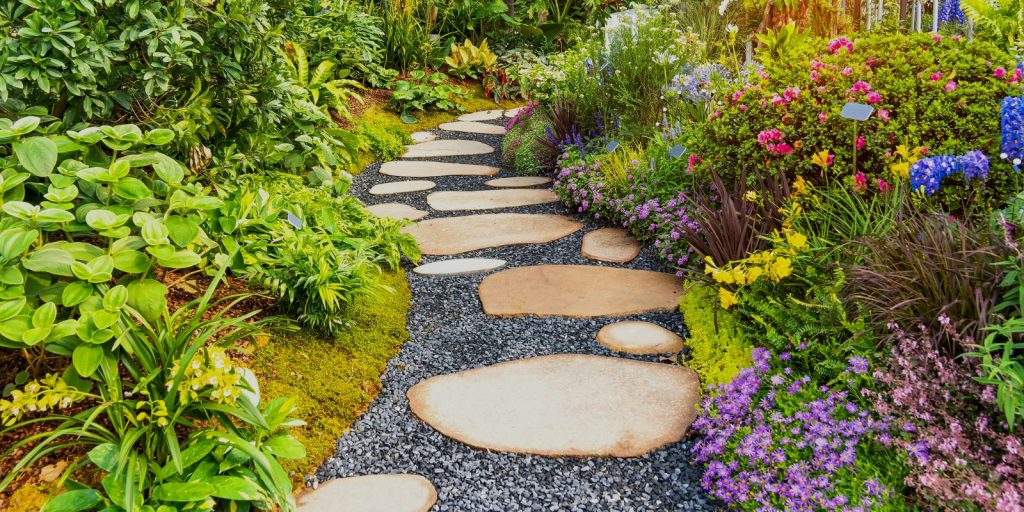 Stone and Pebble Path