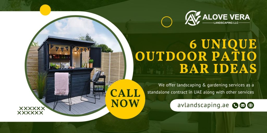 6 Unique Outdoor Patio Bar Ideas On A Budget AV Landscaping UAE