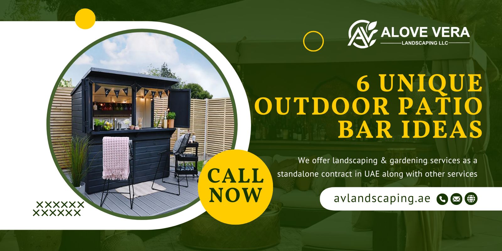 Outdoor Patio Bar Ideas