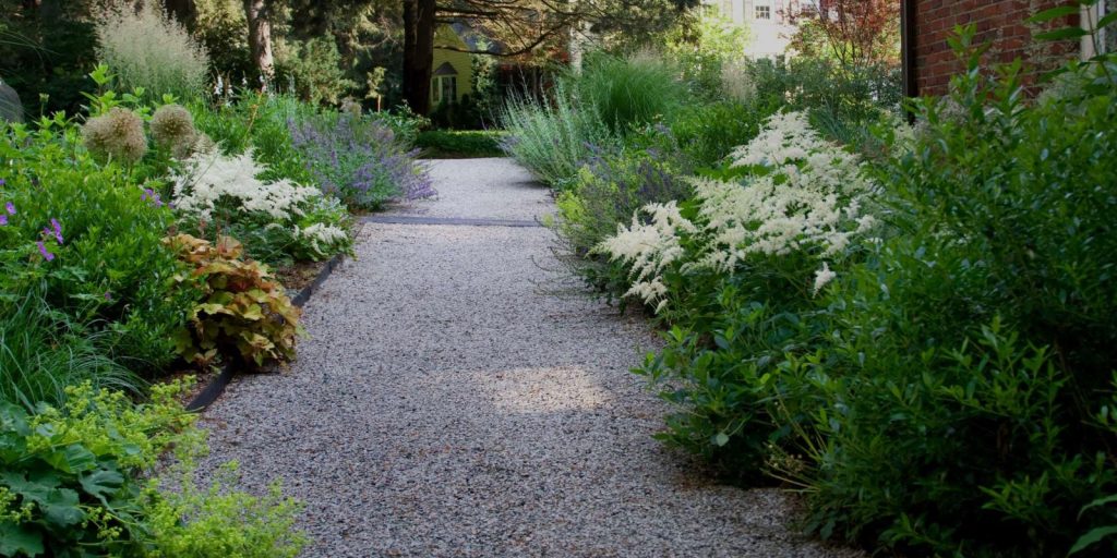 Blooming Gravel Walkways