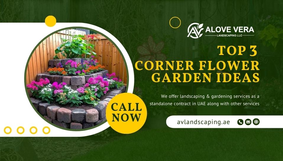 corner flower garden ideas​