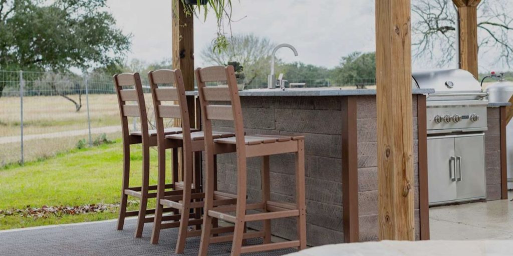 Counter Height Bars Using High Stools