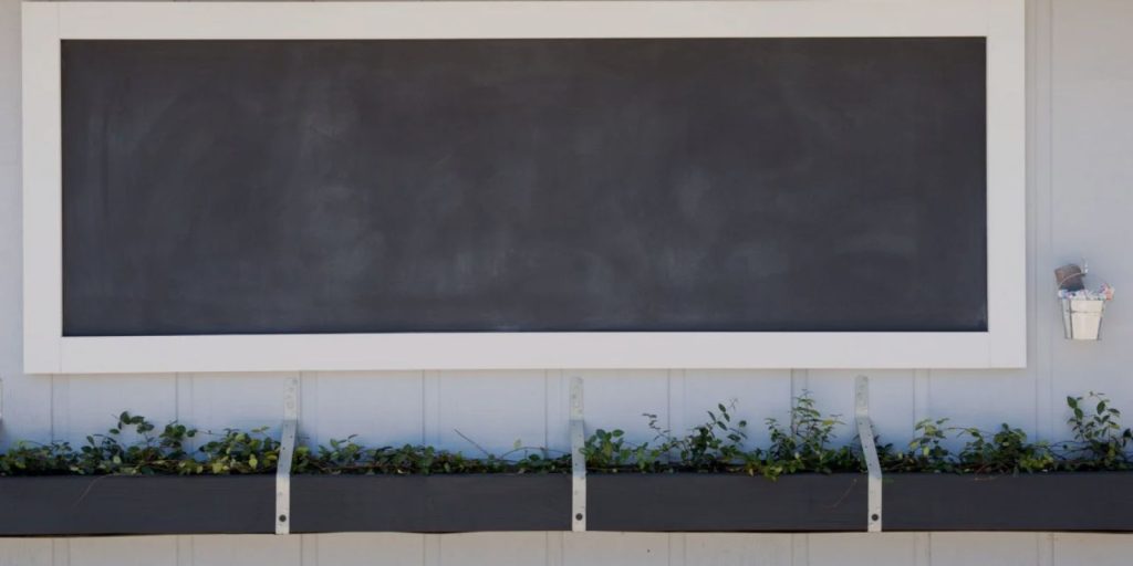 Garden Chalkboard