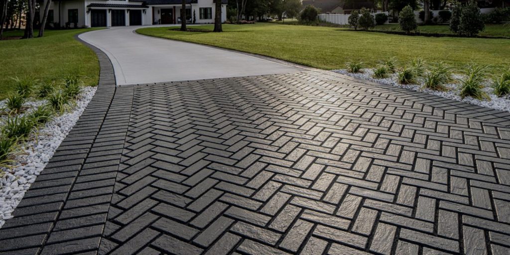 Interlocking Brick Driveway Designs