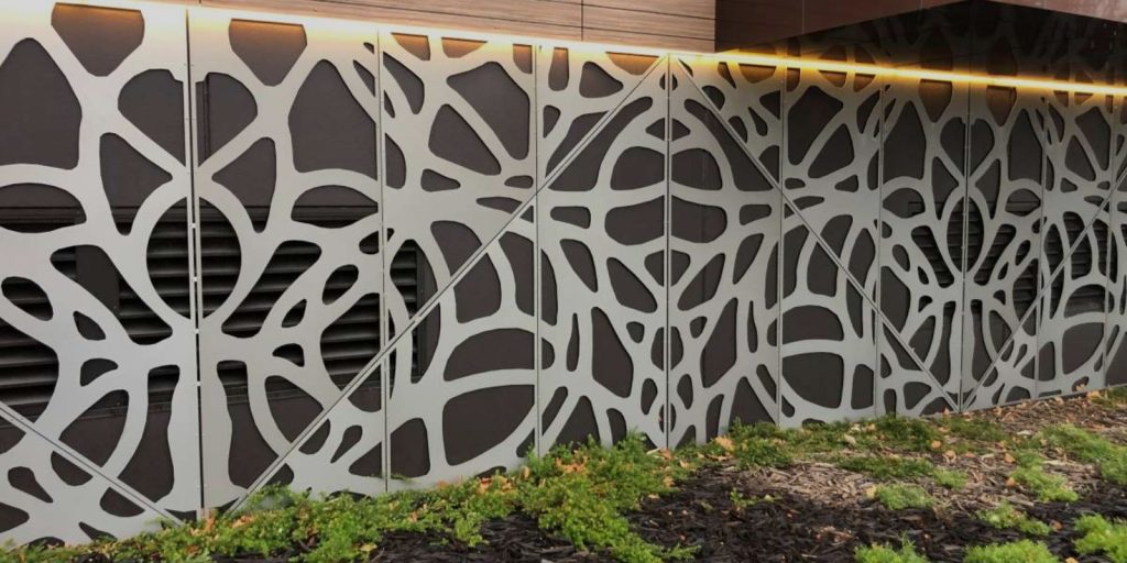 Laser-Cut Metal Panels