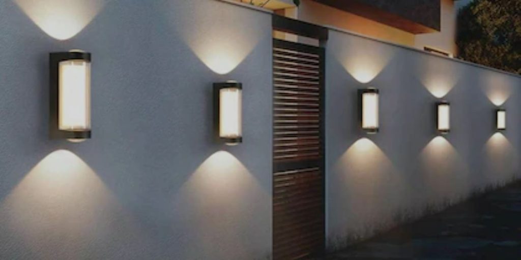 Motion Sensor Outdoor Wall Lights