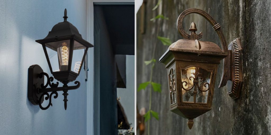 Wall Lights in Lantern Style