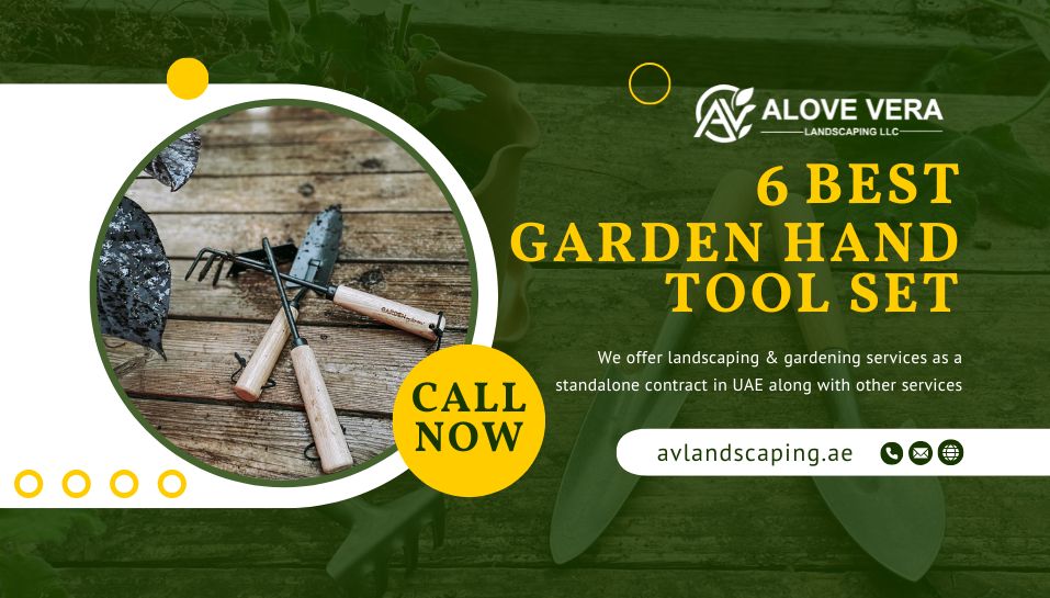 Garden hand tool set