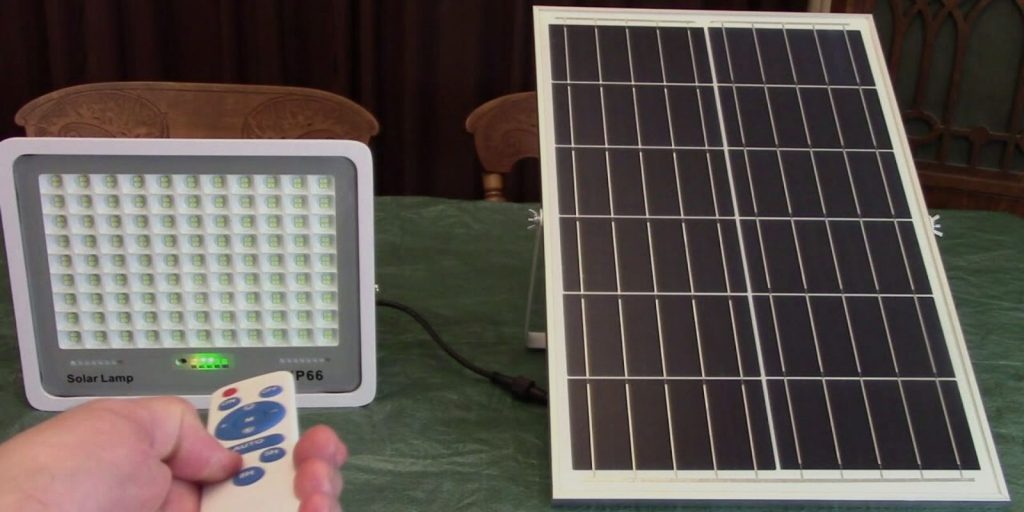 Solar Wall Lights with Remote Control