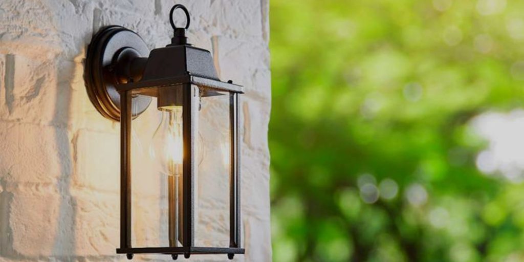 Vintage Solar Lantern Wall Lights