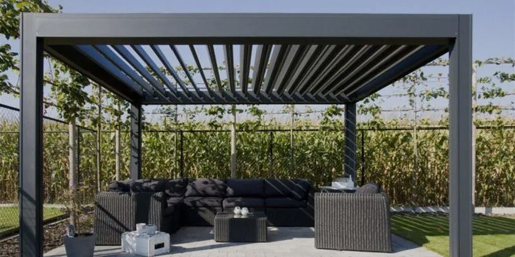 Metal Frame Pergola