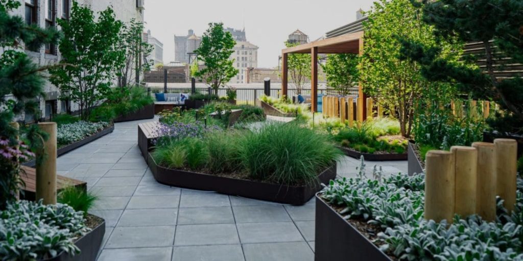 Observation Deck or Rooftop Garden