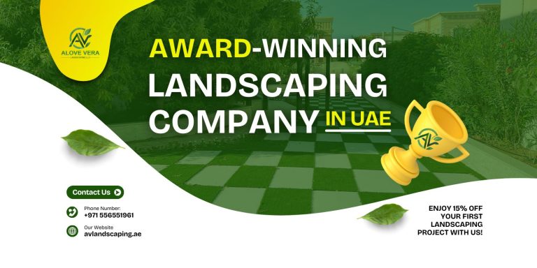 award winning landscaping company in uae