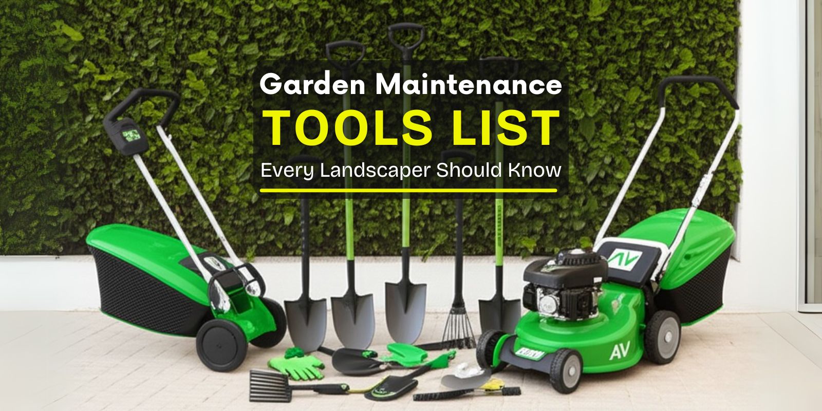 Garden Maintenance Tools List Every Landscaper Should Know