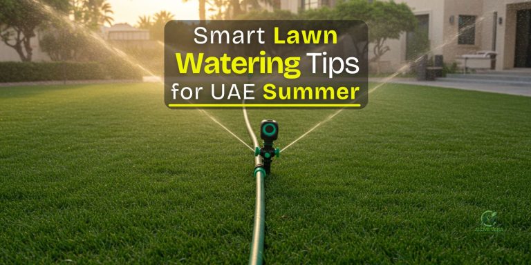 Smart Tips for Lawn Watering in UAE This Summer