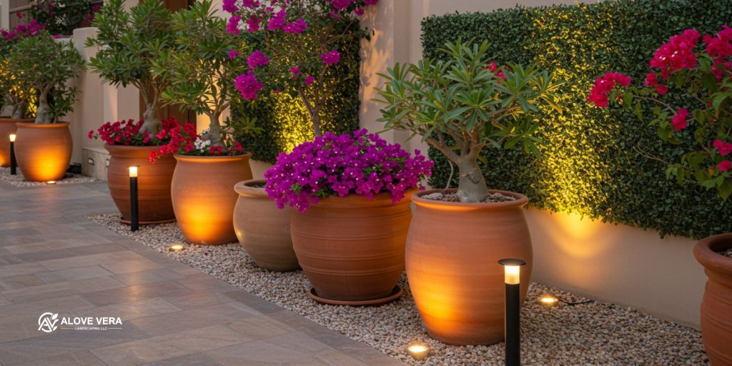 Simple Steps to Make Luxury Container Garden in Dubai 2 Container Garden in Dubai by AV Landscaping