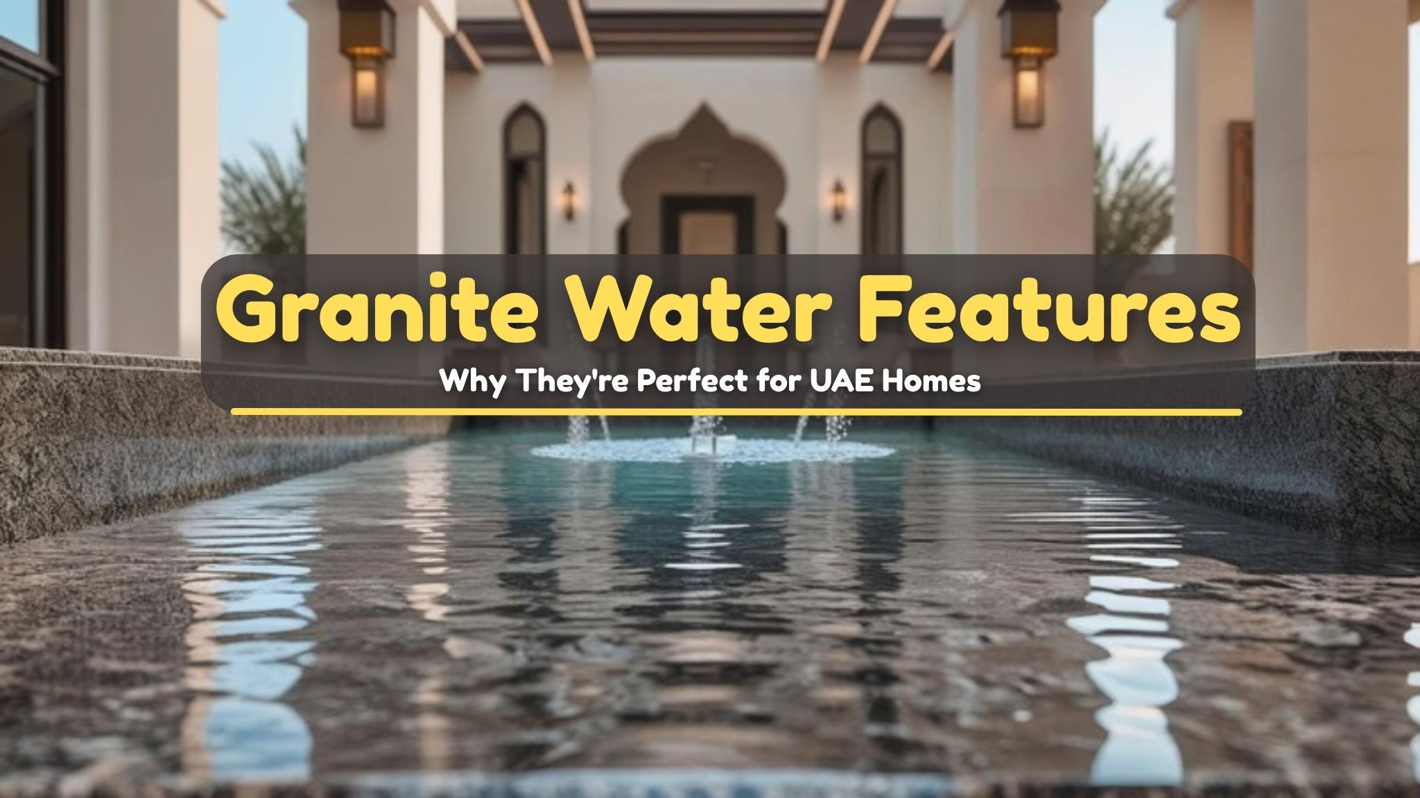granite water features