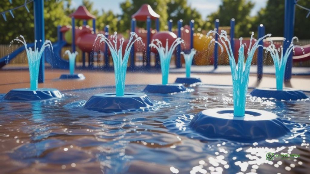 Playground Water Features: Cooling Solutions for Dubai Schools & Parks 11 ground geysers