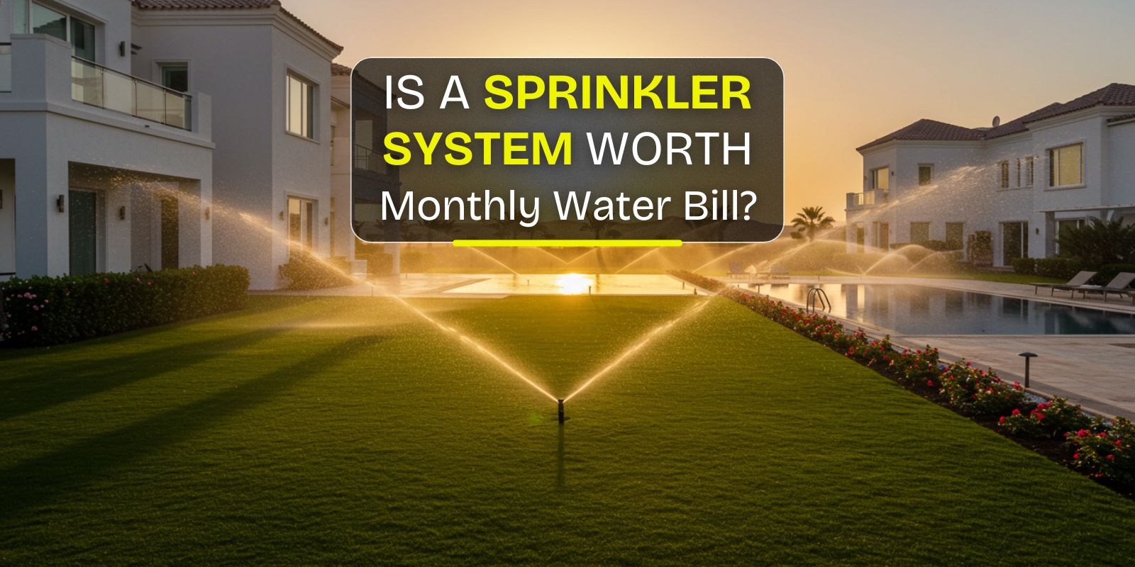 Is a Smart Sprinkler System Worth the Monthly Water Bill