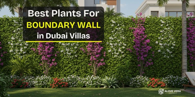 Best Plants for Boundary Wall in Dubai Villas