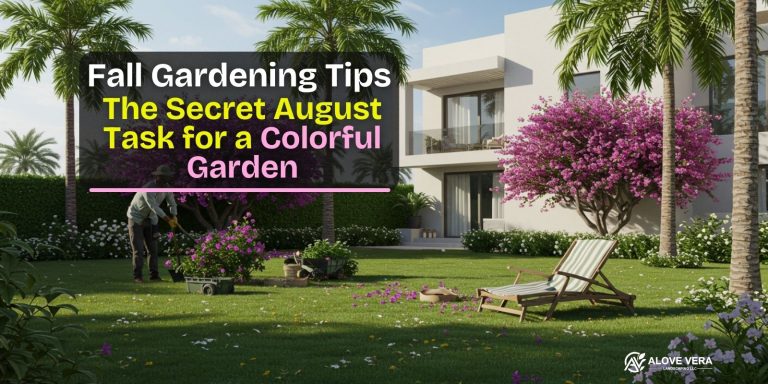 Fall Gardening Tips UAE The Secret August Task for a Colorful Garden