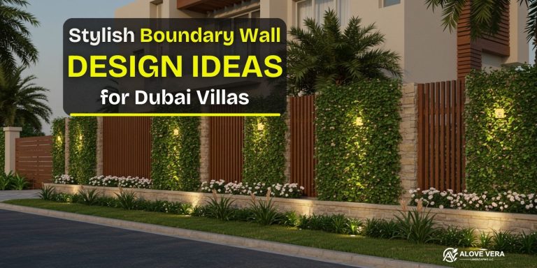 Stylish Boundary Wall Design Ideas for Dubai Villas