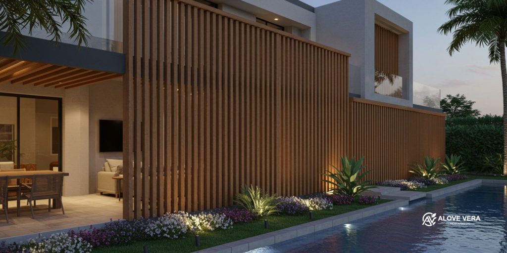 Wooden Outdoor Screens