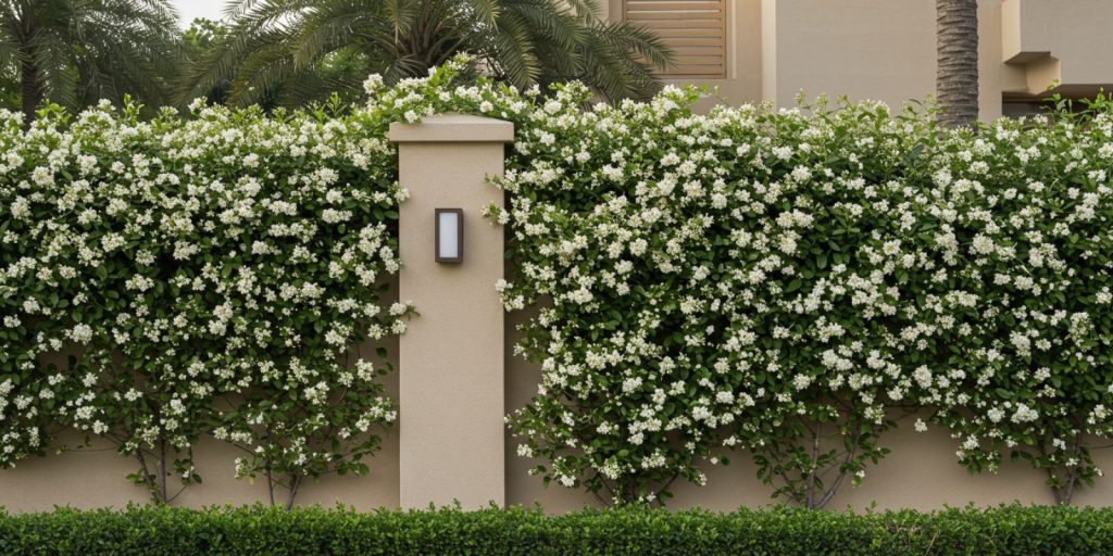 Jasmine Flower for Boundary Walls