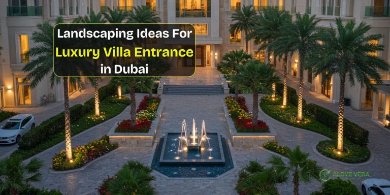 Landscaping Ideas for Luxury Villa Entrances in Dubai