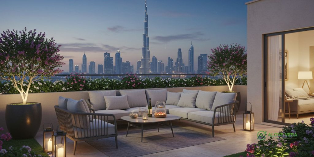 Creative Terrace Garden Ideas for Dubai 4 Seating Areas for Relaxation