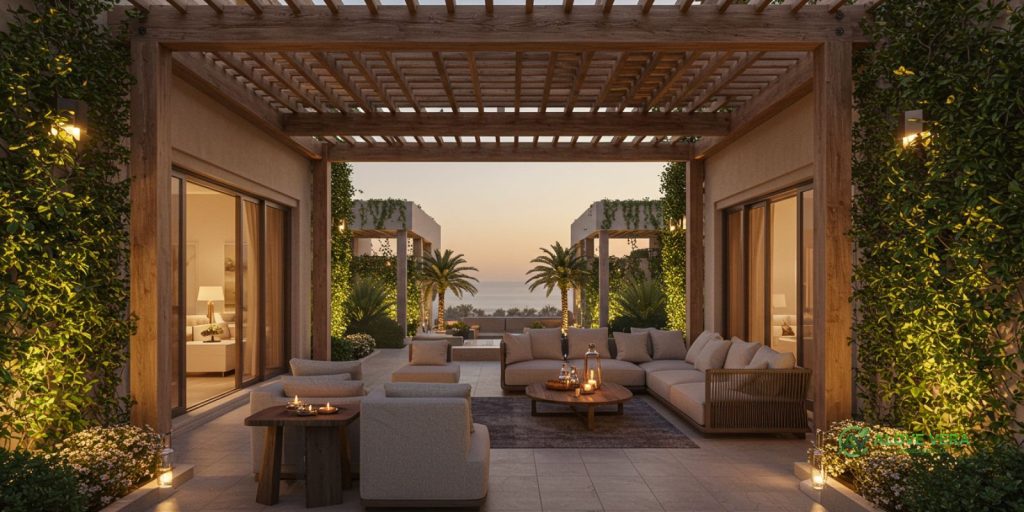 Creative Terrace Garden Ideas for Dubai 2 Shade and Comfort with Pergolas