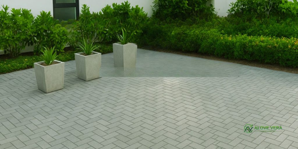 Concrete Landscape Pavers in the UAE – Design Installation 3 concrete landscape pavers 1