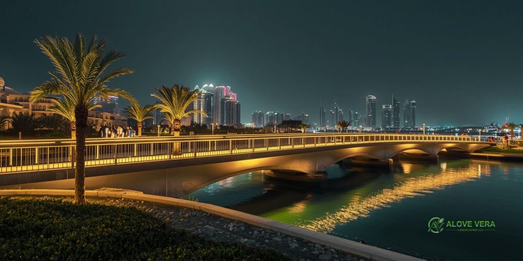 Landscape Architecture Bridge UAE — Design & Comfort 3 Landscape Architecture Bridge UAE 2