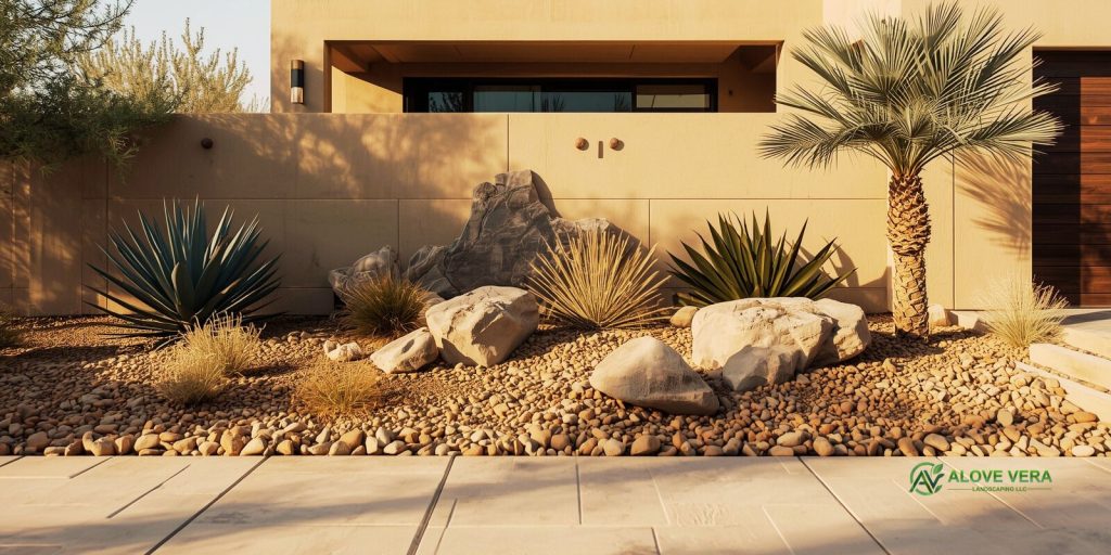 landscape designs with river rock 2