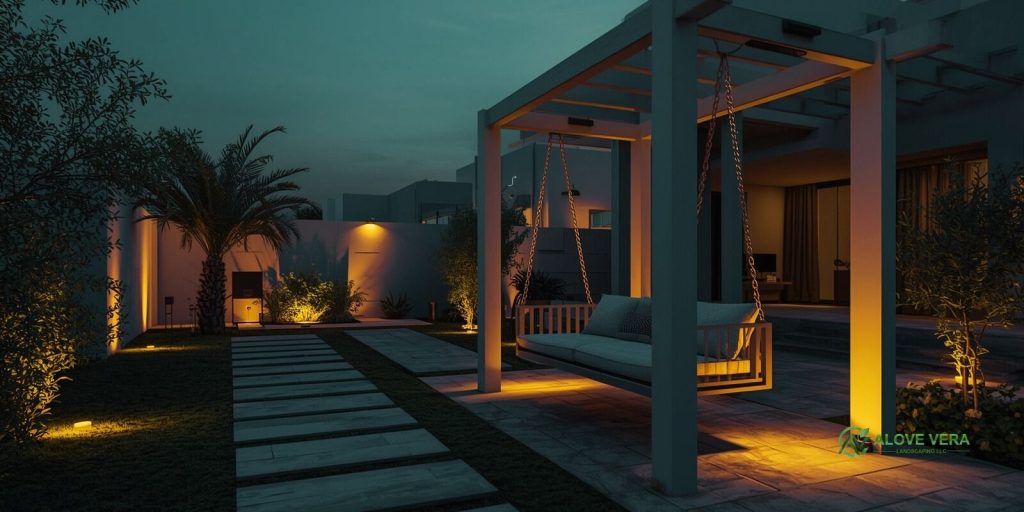 Outdoor swing UAE — Cool Shade, Safe Setup 3 Outdoor Swing UAE 2