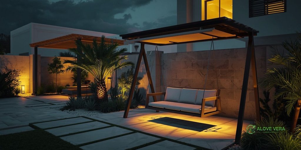 Outdoor swing UAE — Cool Shade, Safe Setup 4 Outdoor Swing UAE 3