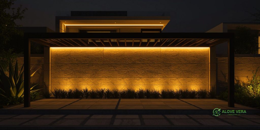 wall pergola design 2