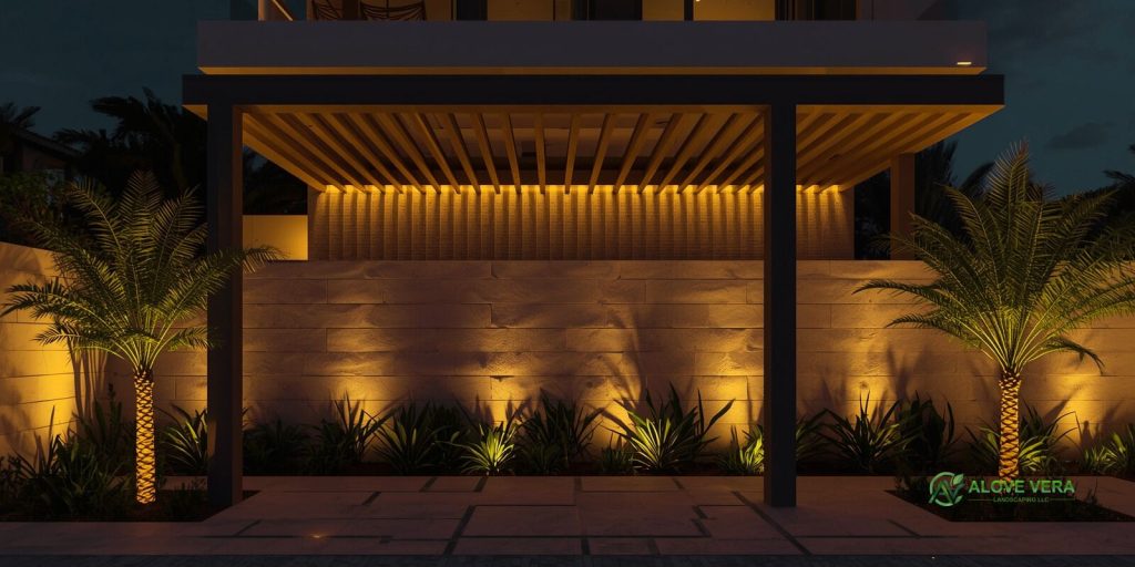 wall pergola design 3