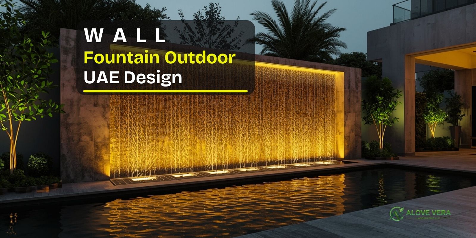 Wall Fountain Outdoor UAE
