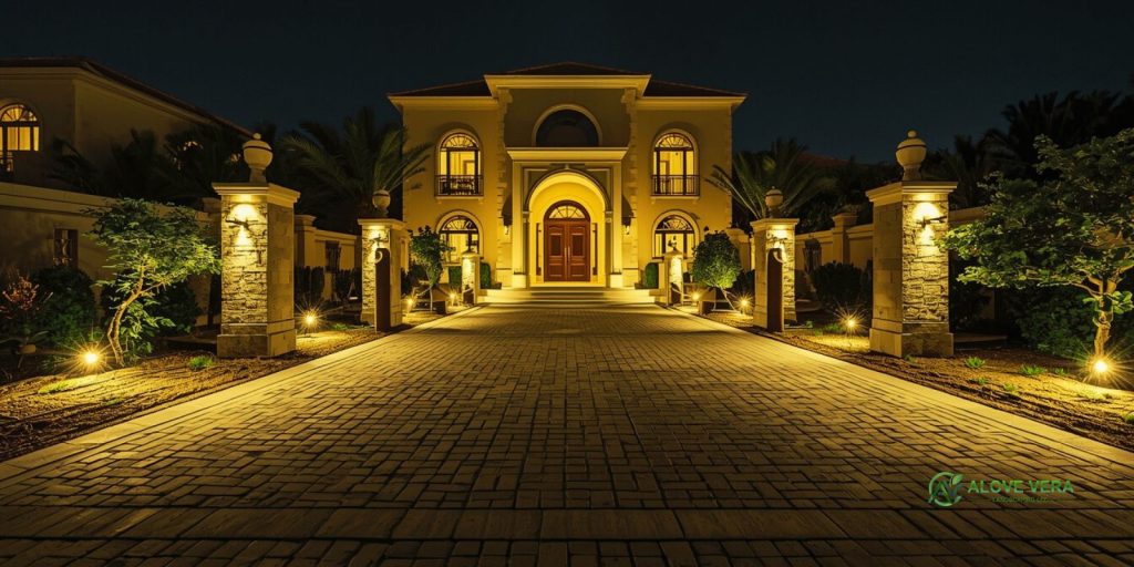 Interlock work UAE with strong base and fast drainage 